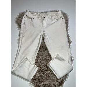 Torrid women’s white boyfriend jeans